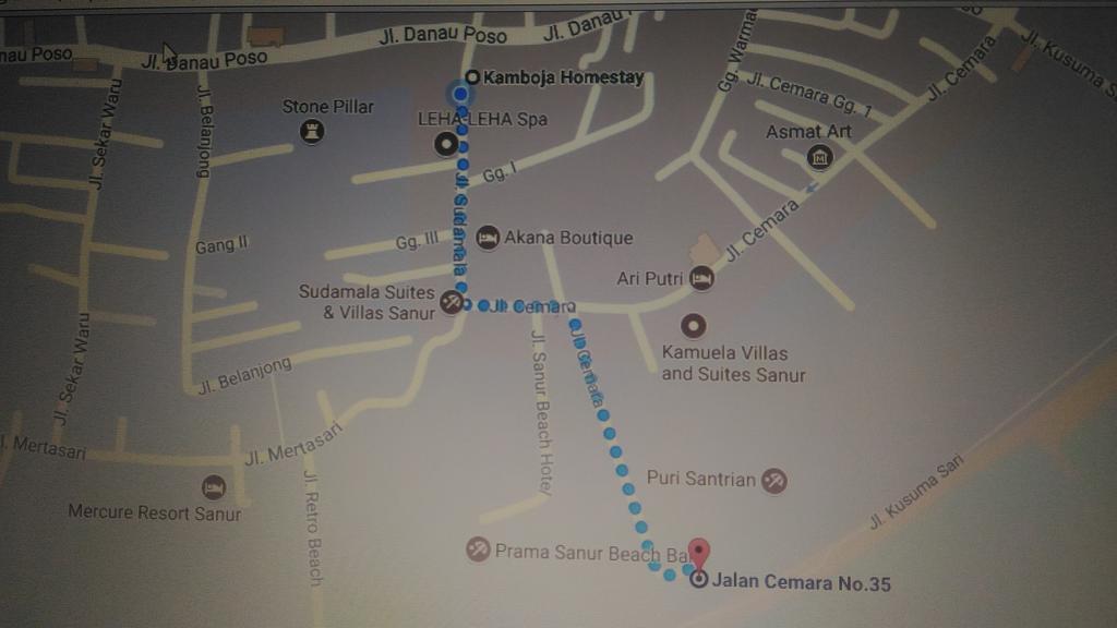Kamboja Homestay Sanur Εξωτερικό φωτογραφία